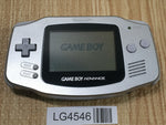 LG4546 Plz Read Item Condi GameBoy Advance Silver Game Boy Console Japan