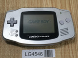 LG4546 Plz Read Item Condi GameBoy Advance Silver Game Boy Console Japan