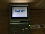 LG4547 No Battery GameBoy Advance SP Pearl Blue Game Boy Console Japan