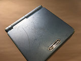 LG4548 Plz Read Item Condi GameBoy Advance SP Pearl Blue Game Boy Console Japan