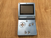 LG4548 Plz Read Item Condi GameBoy Advance SP Pearl Blue Game Boy Console Japan