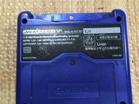 LG4549 No Battery GameBoy Advance SP Azurite Blue Game Boy Console Japan