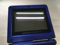 LG4550 Plz Read Item Condi GameBoy Advance SP Azurite Blue Game Boy Console Japan