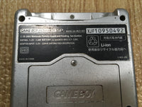 LG4552 Plz Read Item Condi GameBoy Advance SP Platinum Silver Game Boy Console Japan