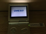 LG4552 Plz Read Item Condi GameBoy Advance SP Platinum Silver Game Boy Console Japan
