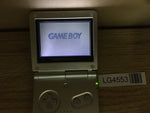 LG4553 Plz Read Item Condi GameBoy Advance SP Platinum Silver Game Boy Console Japan