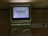 LG4553 Plz Read Item Condi GameBoy Advance SP Platinum Silver Game Boy Console Japan