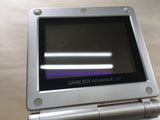 LG4553 Plz Read Item Condi GameBoy Advance SP Platinum Silver Game Boy Console Japan