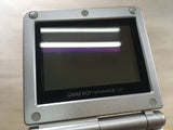 LG4553 Plz Read Item Condi GameBoy Advance SP Platinum Silver Game Boy Console Japan