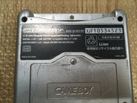 LG4554 Plz Read Item Condi GameBoy Advance SP Platinum Silver Game Boy Console Japan