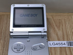 LG4554 Plz Read Item Condi GameBoy Advance SP Platinum Silver Game Boy Console Japan