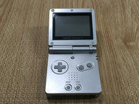 LG4554 Plz Read Item Condi GameBoy Advance SP Platinum Silver Game Boy Console Japan