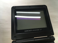 LG4555 Plz Read Item Condi GameBoy Advance SP Onyx Black Game Boy Console Japan