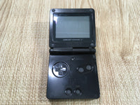 LG4556 Plz Read Item Condi GameBoy Advance SP Onyx Black Game Boy Console Japan