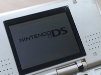 LG4558 Plz Read Item Condi Nintendo DS Platinum Silver Console Japan