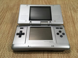 LG4559 Plz Read Item Condi Nintendo DS Platinum Silver Console Japan