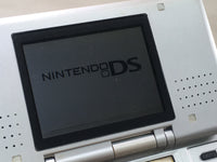 LG4559 Plz Read Item Condi Nintendo DS Platinum Silver Console Japan