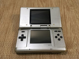 LG4560 Plz Read Item Condi Nintendo DS Platinum Silver Console Japan