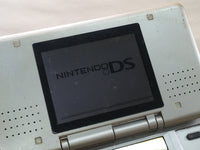 LG4561 Plz Read Item Condi Nintendo DS Platinum Silver Console Japan