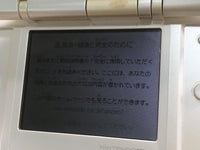 LG4562 No Battery Nintendo DS Pure White Console Japan