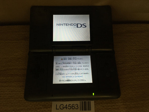 LG4563 Plz Read Item Condi Nintendo DS Graphite Black Console Japan
