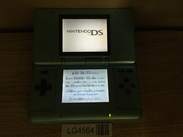 LG4564 Plz Read Item Condi Nintendo DS Turquoise Blue Console Japan