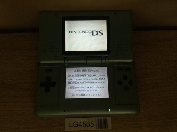 LG4565 Plz Read Item Condi Nintendo DS Turquoise Blue Console Japan