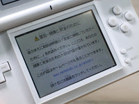 LG4569 Plz Read Item Condi Nintendo DS Lite Crystal White Console Japan