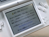 LG4569 Plz Read Item Condi Nintendo DS Lite Crystal White Console Japan