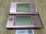 LG4571 Plz Read Item Condi Nintendo DS Lite Metallic Rose Console Japan