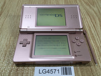 LG4571 Plz Read Item Condi Nintendo DS Lite Metallic Rose Console Japan
