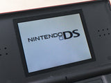 LG4572 No Battery Nintendo DS Lite Crimson Black Console Japan