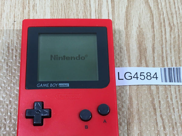 LG4584 GameBoy Pocket Red Game Boy Console Japan