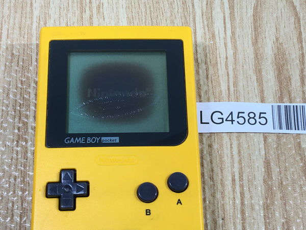 LG4585 Plz Read Item Condi GameBoy Pocket Yellow Game Boy Console Japan