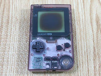 LG4587 Plz Read Item Condi GameBoy Pocket Clear Purple Game Boy Console Japan
