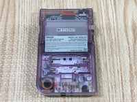 LG4587 Plz Read Item Condi GameBoy Pocket Clear Purple Game Boy Console Japan