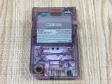 LG4587 Plz Read Item Condi GameBoy Pocket Clear Purple Game Boy Console Japan