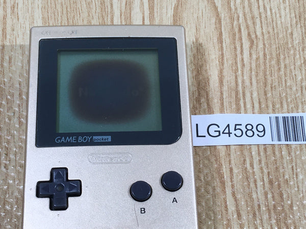 LG4589 Plz Read Item Condi GameBoy Pocket Gold Game Boy Console Japan