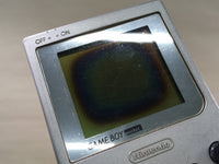 LG4592 Plz Read Item Condi GameBoy Pocket Silver Game Boy Console Japan