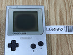 LG4592 Plz Read Item Condi GameBoy Pocket Silver Game Boy Console Japan