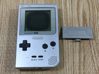 LG4592 Plz Read Item Condi GameBoy Pocket Silver Game Boy Console Japan