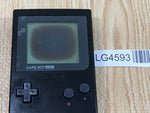 LG4593 Plz Read Item Condi GameBoy Pocket Black Game Boy Console Japan