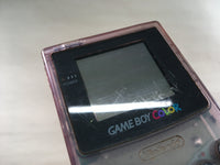 LG4594 Plz Read Item Condi GameBoy Color Clear Purple Game Boy Console Japan
