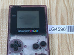 LG4596 Plz Read Item Condi GameBoy Color Clear Purple Game Boy Console Japan
