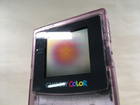 LG4599 Plz Read Item Condi GameBoy Color Clear Purple Game Boy Console Japan