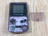 LG4599 Plz Read Item Condi GameBoy Color Clear Purple Game Boy Console Japan