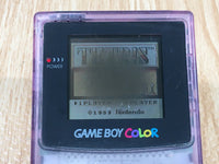 LG4600 Plz Read Item Condi GameBoy Color Clear Purple Game Boy Console Japan