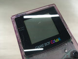 LG4601 Plz Read Item Condi GameBoy Color Clear Purple Game Boy Console Japan