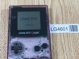 LG4601 Plz Read Item Condi GameBoy Color Clear Purple Game Boy Console Japan