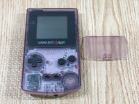 LG4601 Plz Read Item Condi GameBoy Color Clear Purple Game Boy Console Japan